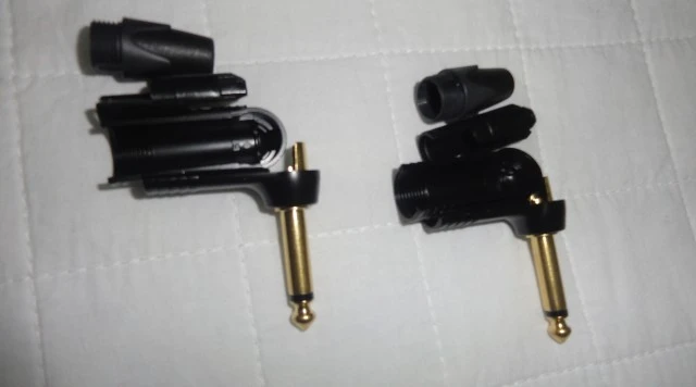 Neutrik NP2RX-B καρφί γωνιακό mono 6.3mm Jack ( 1 τεμ.)