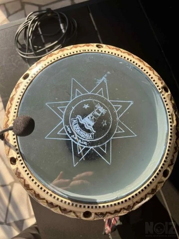 Darbuka  με μικρόφωνο shure wh20