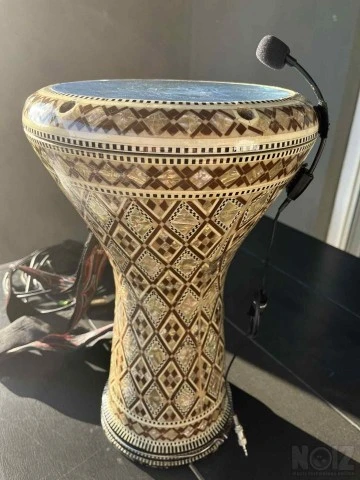 Darbuka  με μικρόφωνο shure wh20
