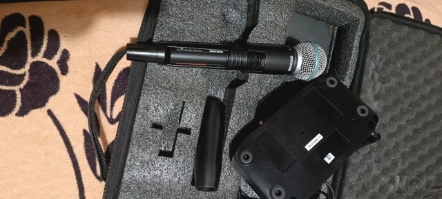 Shure glxd4 με επαναφορτιζόμενη μπαταρία