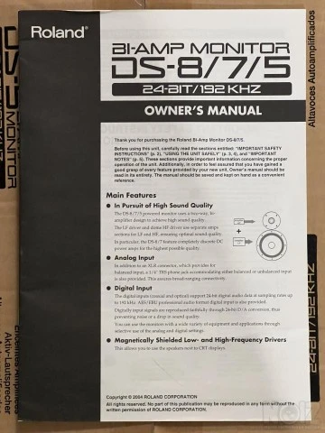 Roland DS-5 Studio Monitors