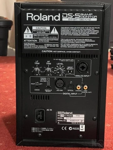 Roland DS-5 Studio Monitors