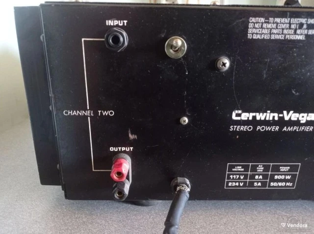Ενισχυτης Cerwin Vega A1800 I
