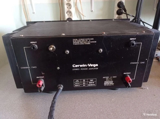 Ενισχυτης Cerwin Vega A1800 I