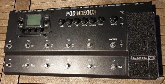 Line6 POD HD500X πεταλιέρα