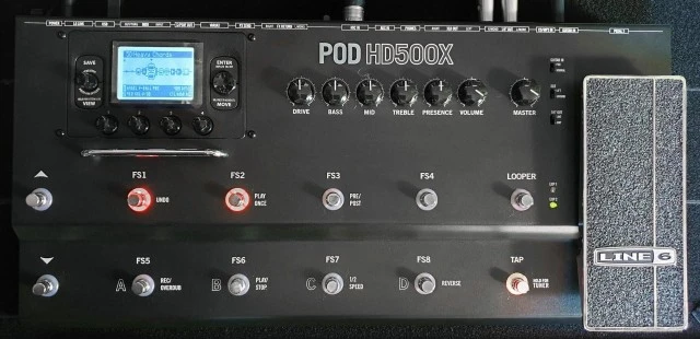 Line6 POD HD500X πεταλιέρα