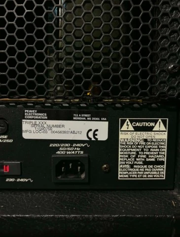 Peavey Triple X / XXX 120w USA