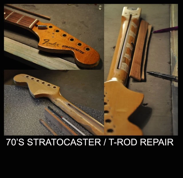 "Expert guitar repairs" Mimis service. 