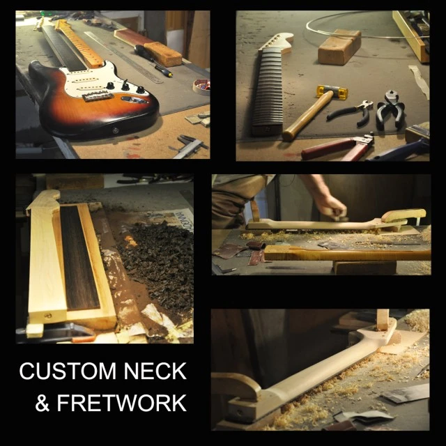 "Expert guitar repairs" Mimis service. 