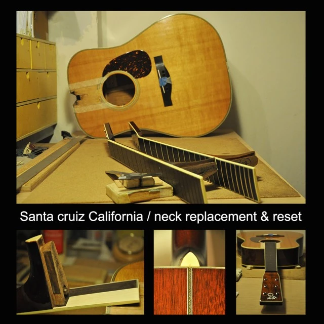 "Expert guitar repairs" Mimis service. 